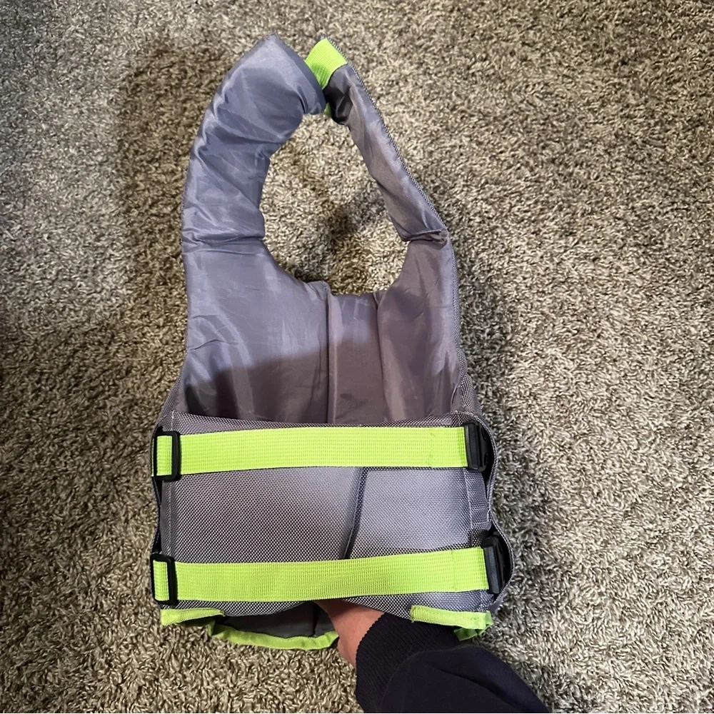 Dog life jacket size medium-Adjustable and rescue handle